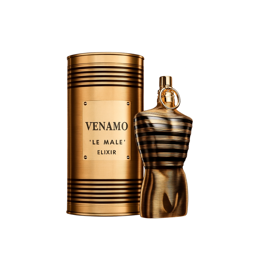 Venamo - Geïnspireerd Op Jean Paul Gaultier Le Male Elixer - 125 ml