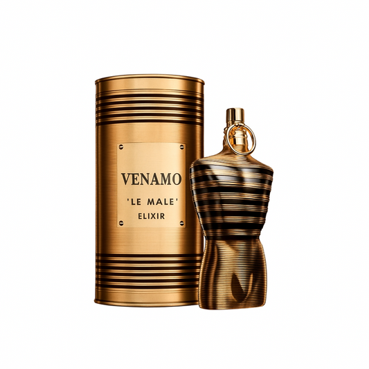 Venamo - Geïnspireerd Op Jean Paul Gaultier Le Male Elixer - 125 ml - Venamo